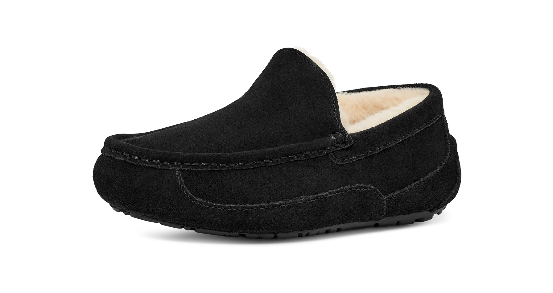 UGG Ascot Slipper Black, Black (1101110-BLK)
