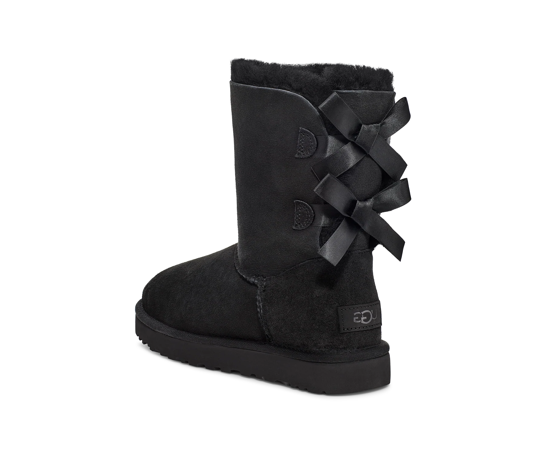 UGG Bailey Bow II Boot Black, Black/Black (1016225-BLK)