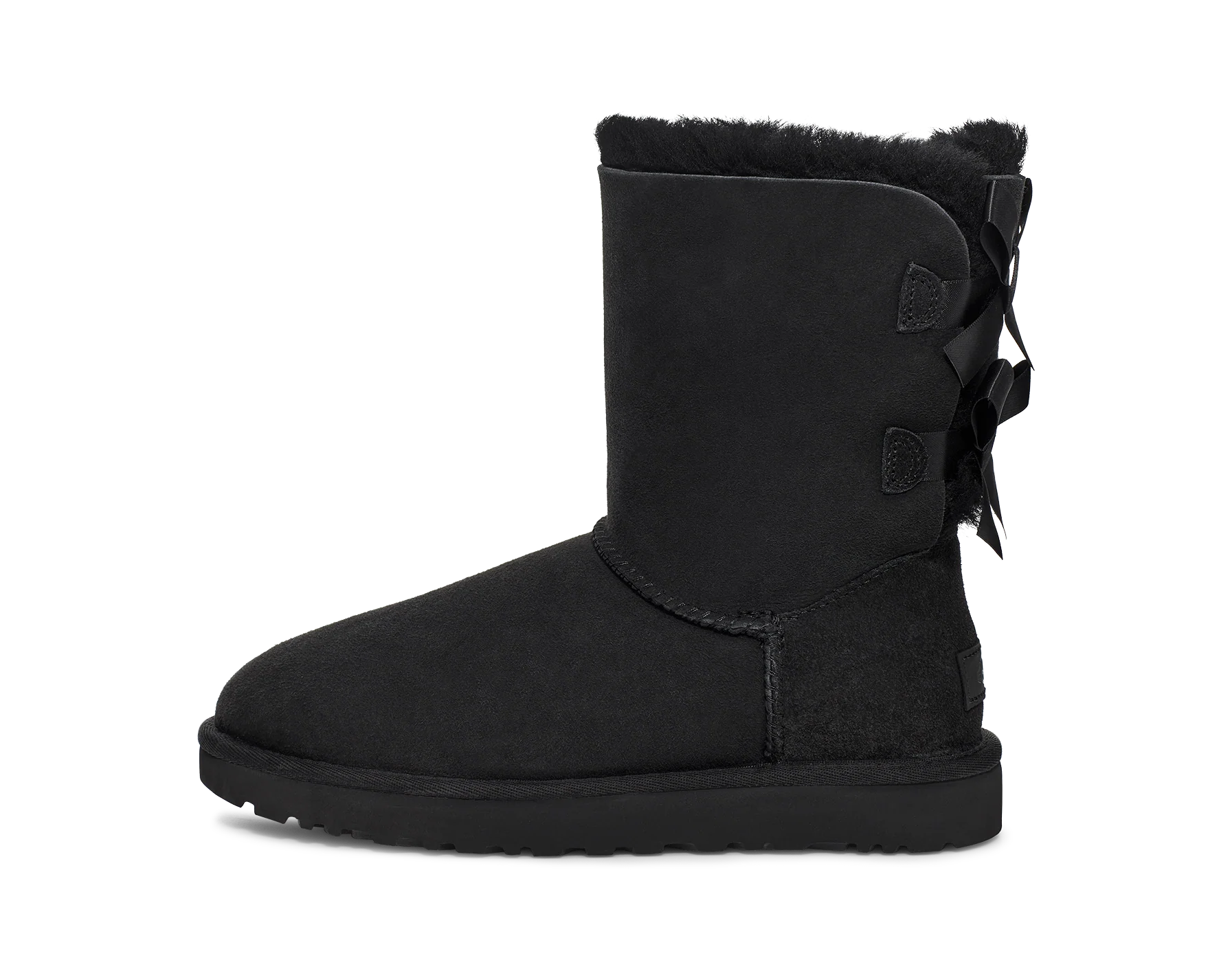UGG Bailey Bow II Boot Black, Black/Black (1016225-BLK)
