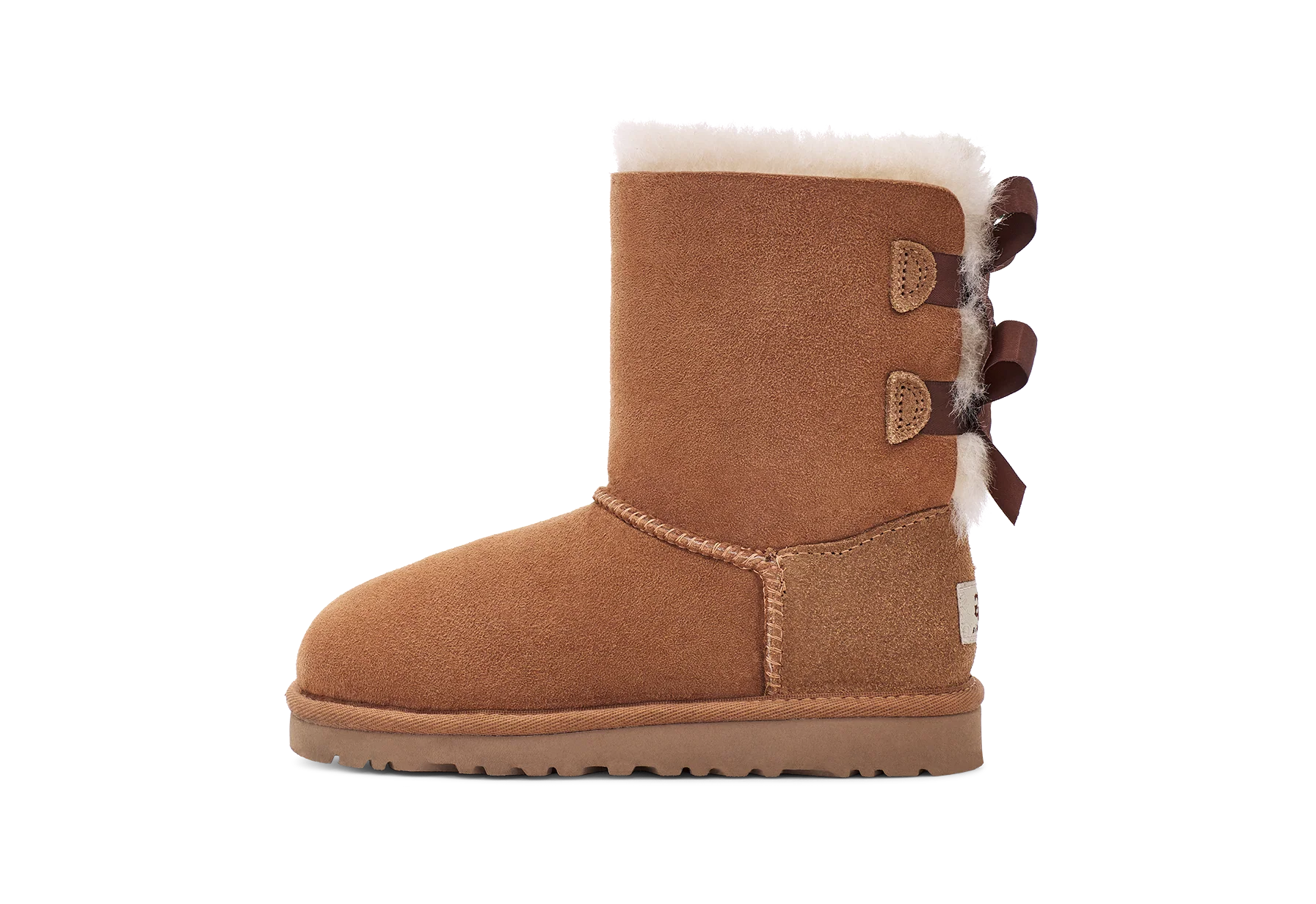 UGG Bailey Bow II Boot Chestnut (Kids), Chestnut/Chestnut (1017394K-CHE)