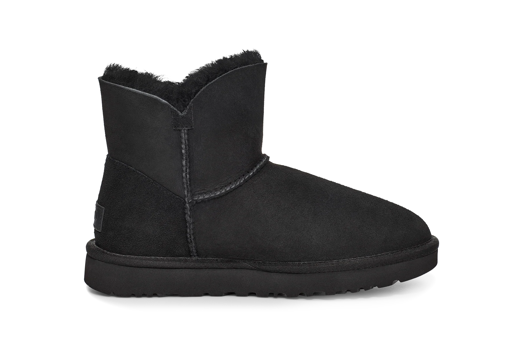 UGG Bailey Zip Mini Boot Black, Black (1112481-BLK)