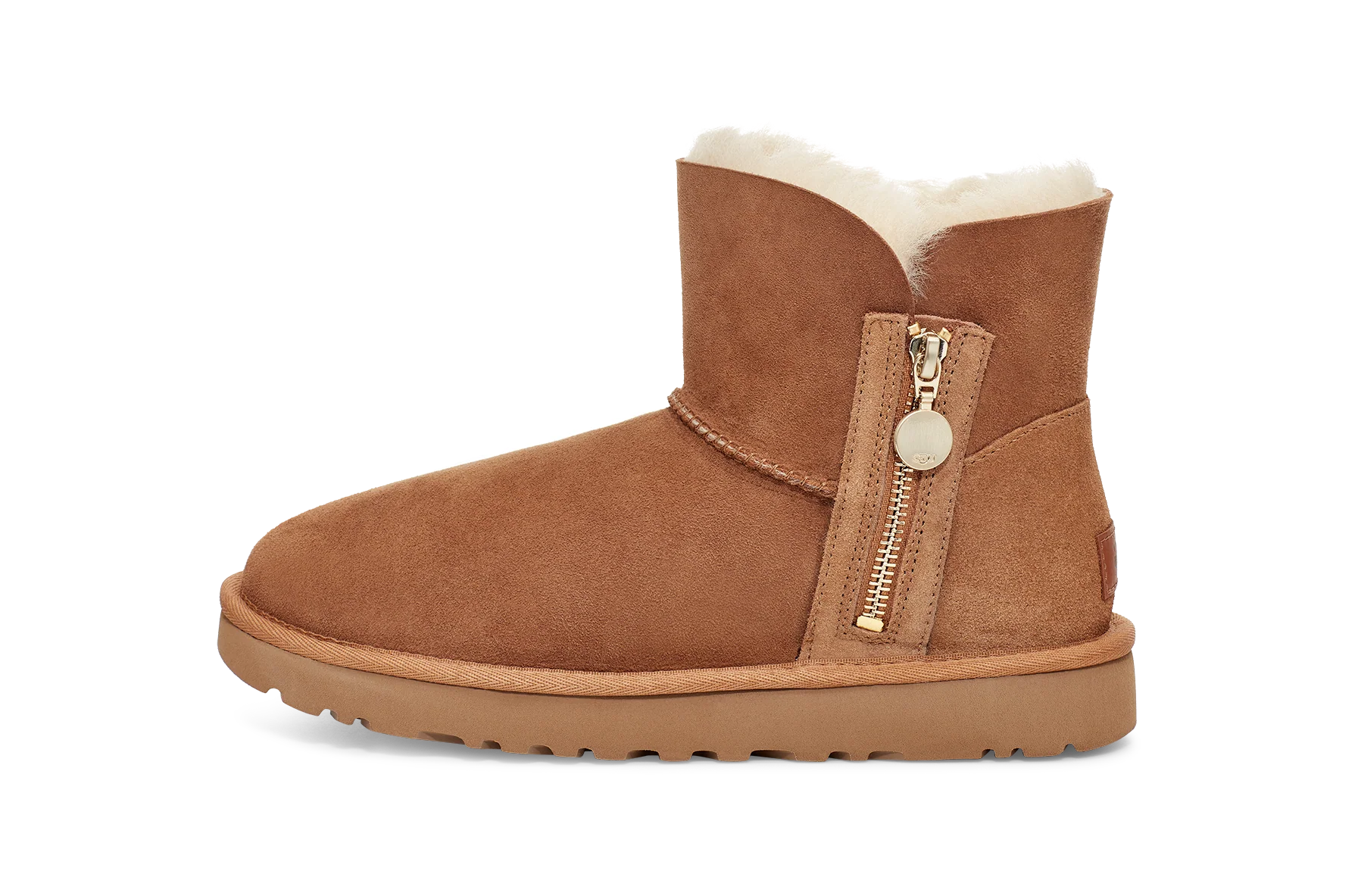 UGG Bailey Zip Mini Boot Chestnut, Chestnut (1112481-CHE)