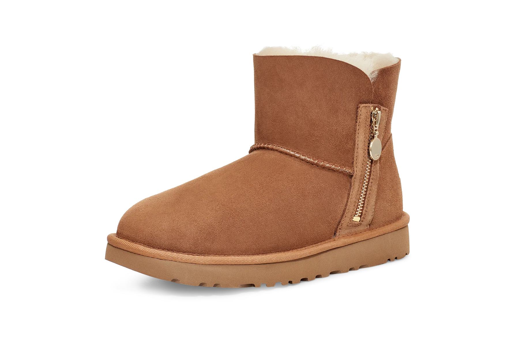 UGG Bailey Zip Mini Boot Chestnut, Chestnut (1112481-CHE)