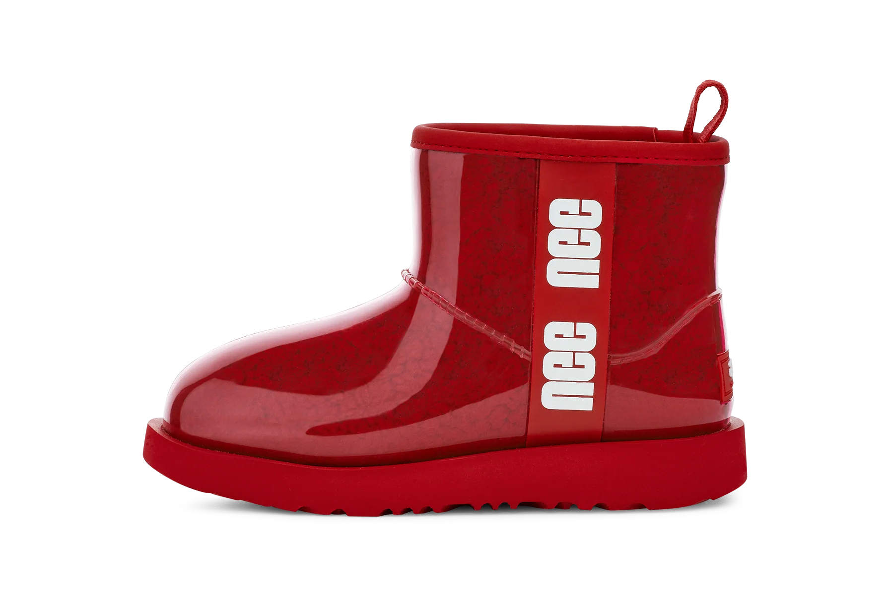 UGG Classic Clear Mini Boot Samba Red, Samba Red/White (1113190-SBR)