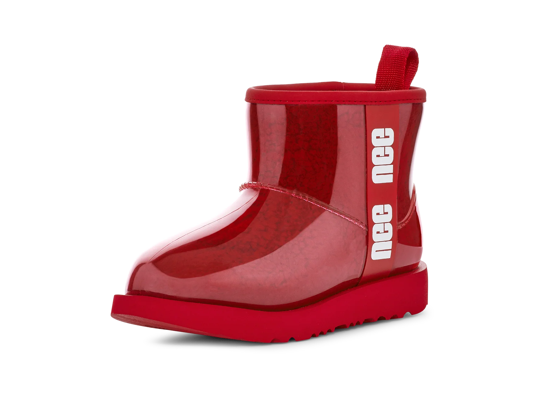 UGG Classic Clear Mini Boot Samba Red, Samba Red/White (1113190-SBR)