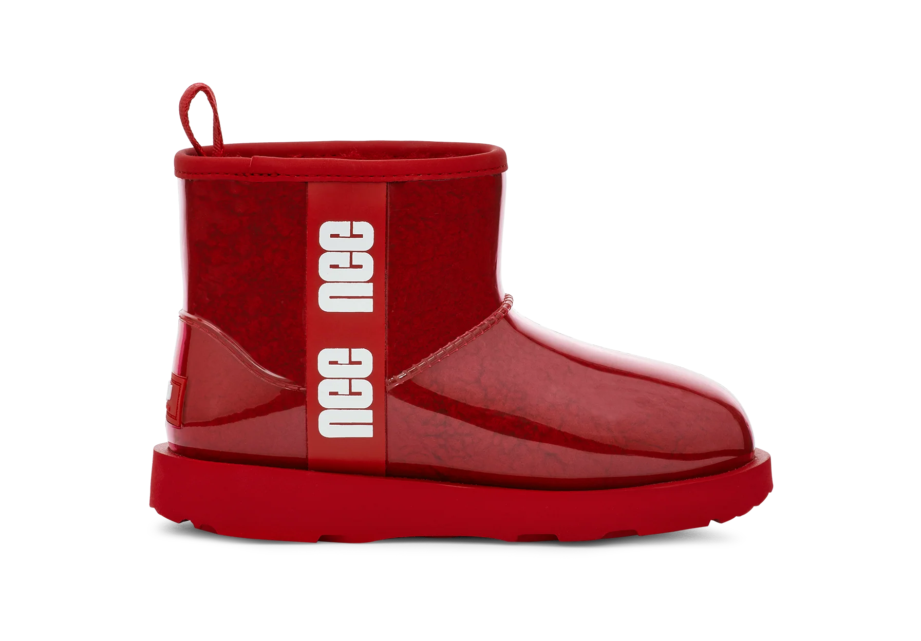 UGG Classic Clear Mini Boot Samba Red, Samba Red/White (1113190-SBR)