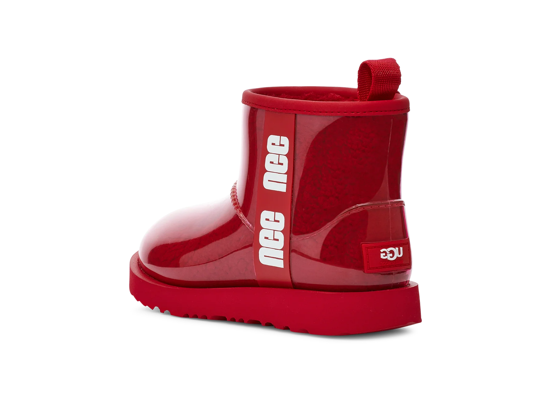 UGG Classic Clear Mini Boot Samba Red, Samba Red/White (1113190-SBR)