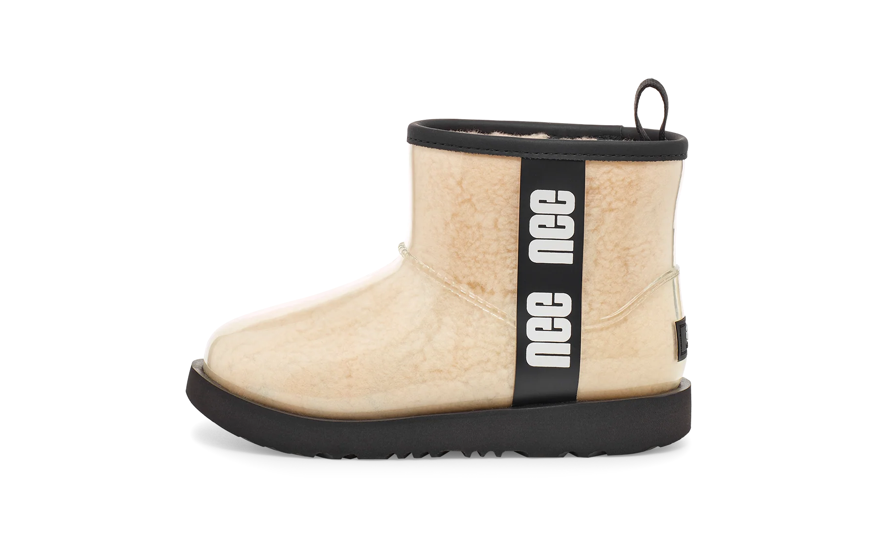 UGG Classic Clear Mini II Boot Natural Black (Kids), Natural/Black (1112386K-NBLC)