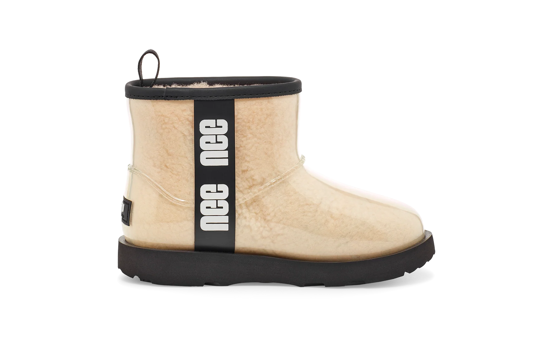 UGG Classic Clear Mini II Boot Natural Black (Kids), Natural/Black (1112386K-NBLC)
