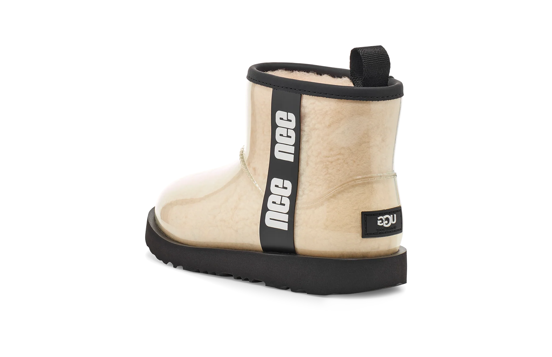 UGG Classic Clear Mini II Boot Natural Black (Kids), Natural/Black (1112386K-NBLC)