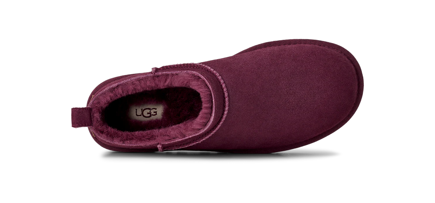 UGG Classic Micro Slipper Burnt Magenta, Burnt Magenta (1173891-BTMG)