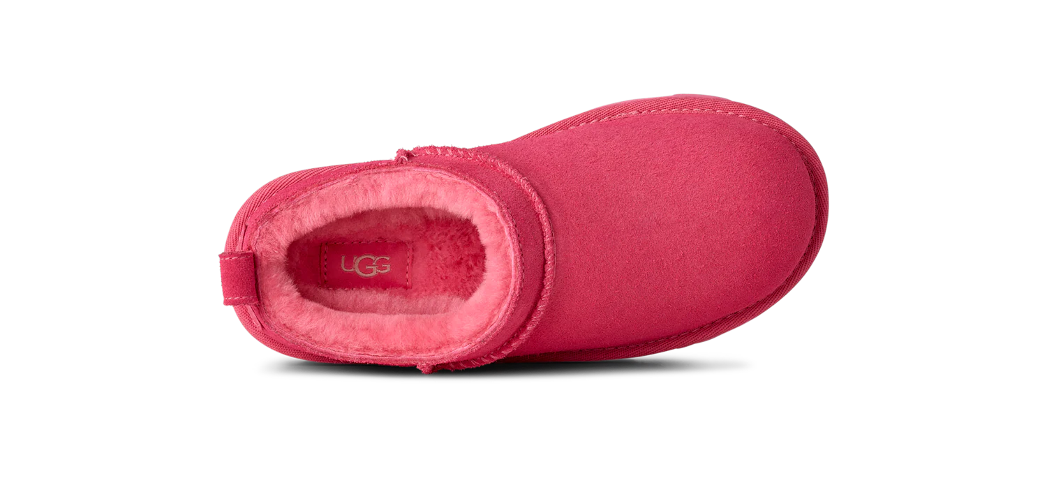 UGG Classic Micro Slipper Pink Bloom (Kids), Pink Bloom (1174410K-PBLM)