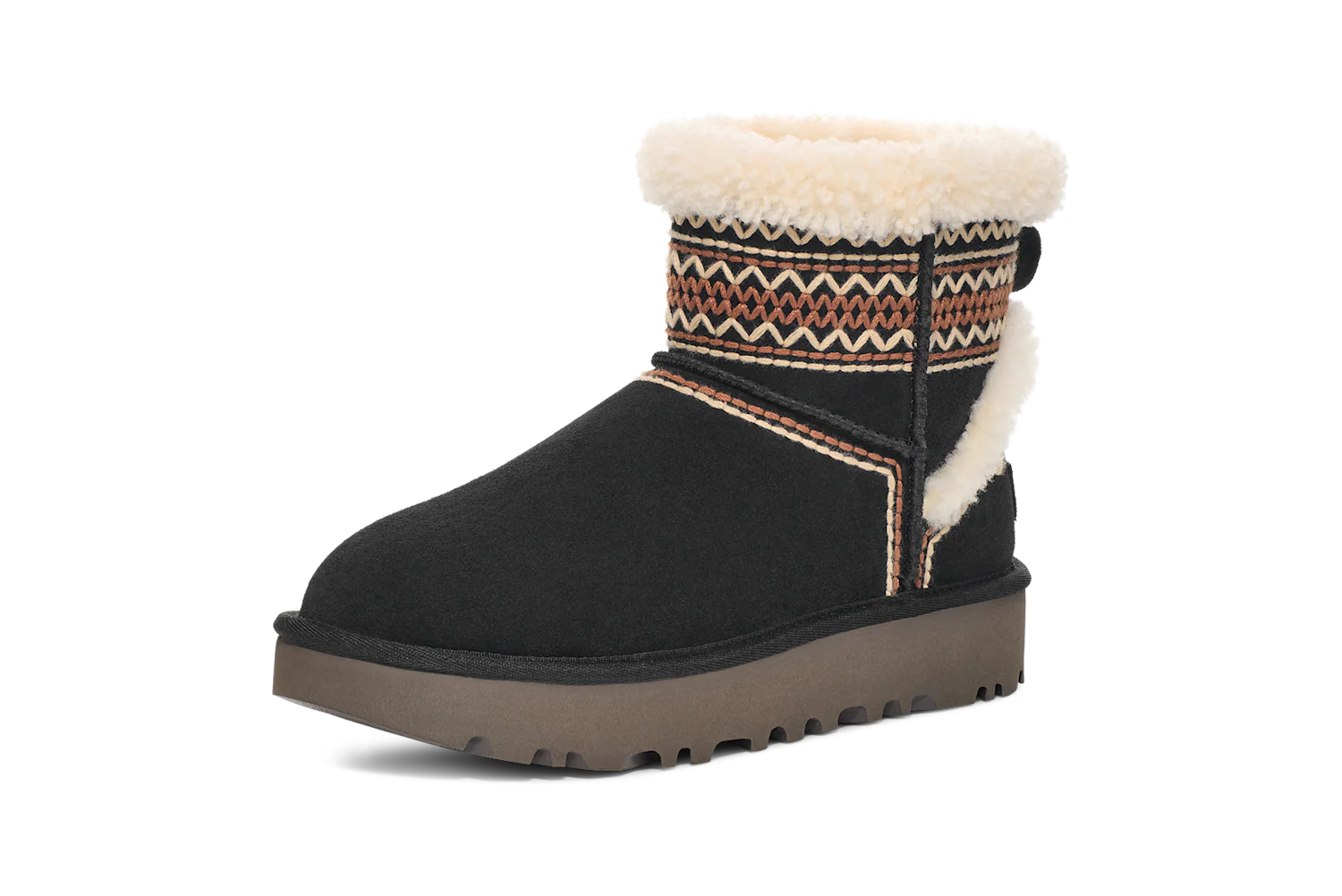 UGG Classic Mini Atherson Boot Black, Black (1158281-BLK)