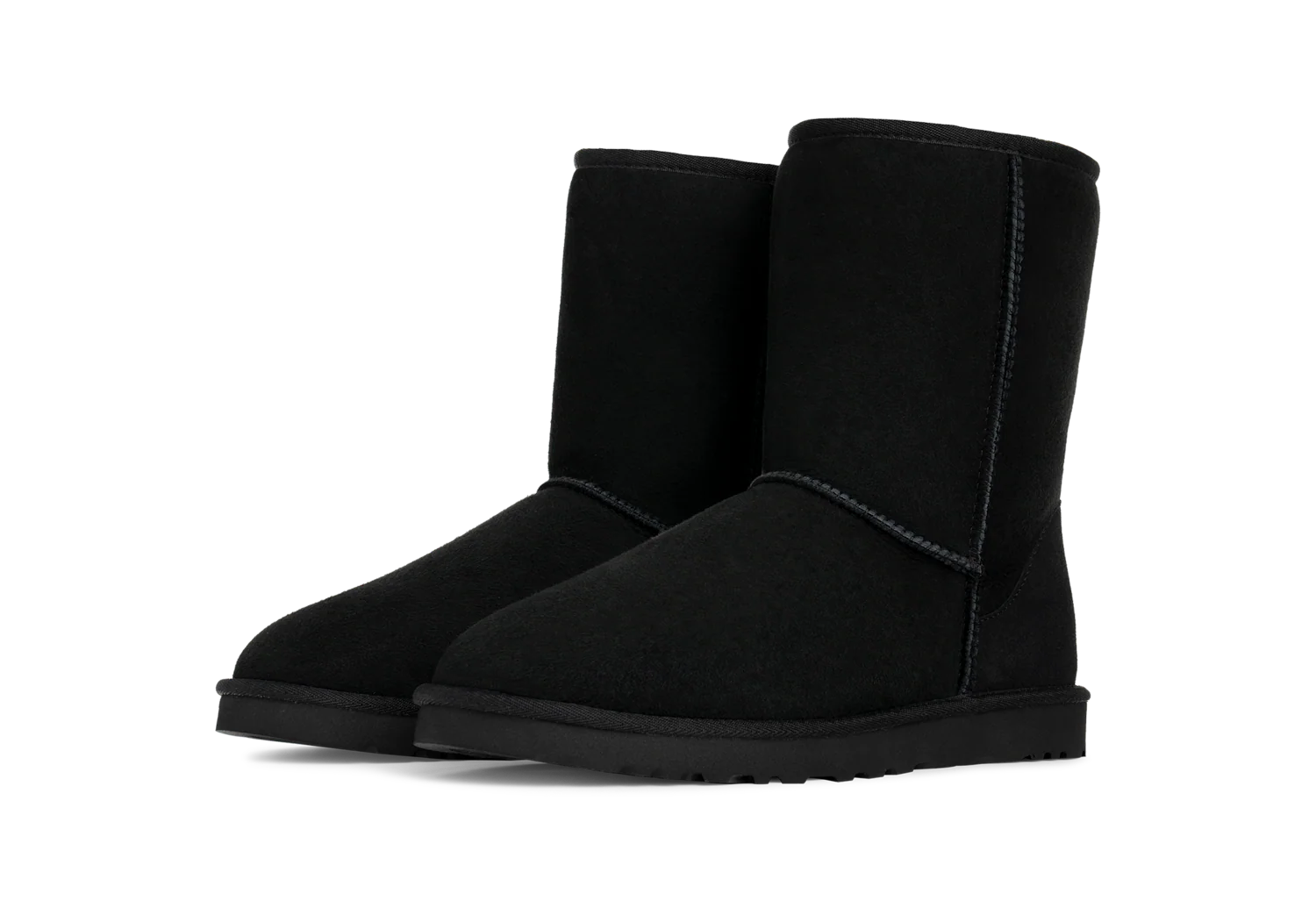UGG Classic Short Boot Black, Black (5800-BLK)