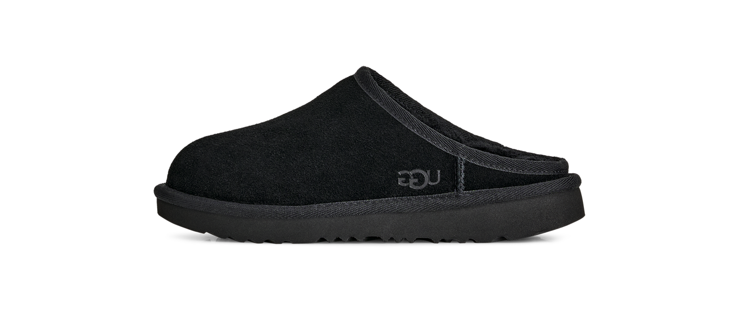 UGG Classic Slip-On Slipper Black (Kids)