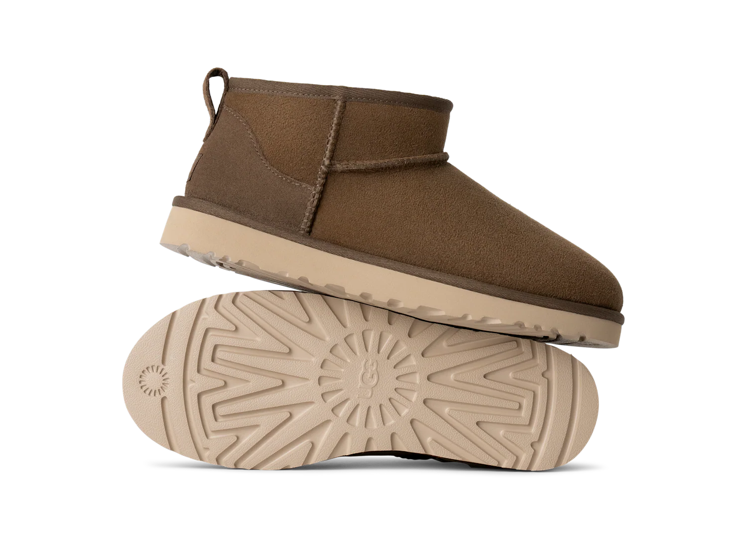 UGG Classic Ultra Mini Boot Hickory, Hickory (1137391-HCK)