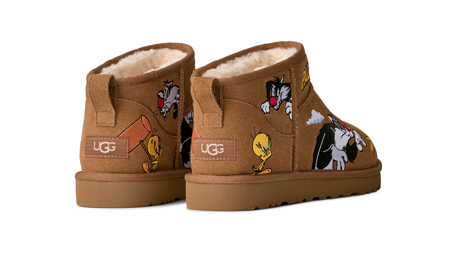 UGG Classic Ultra Mini Boot Palace x Looney Tunes Chestnut