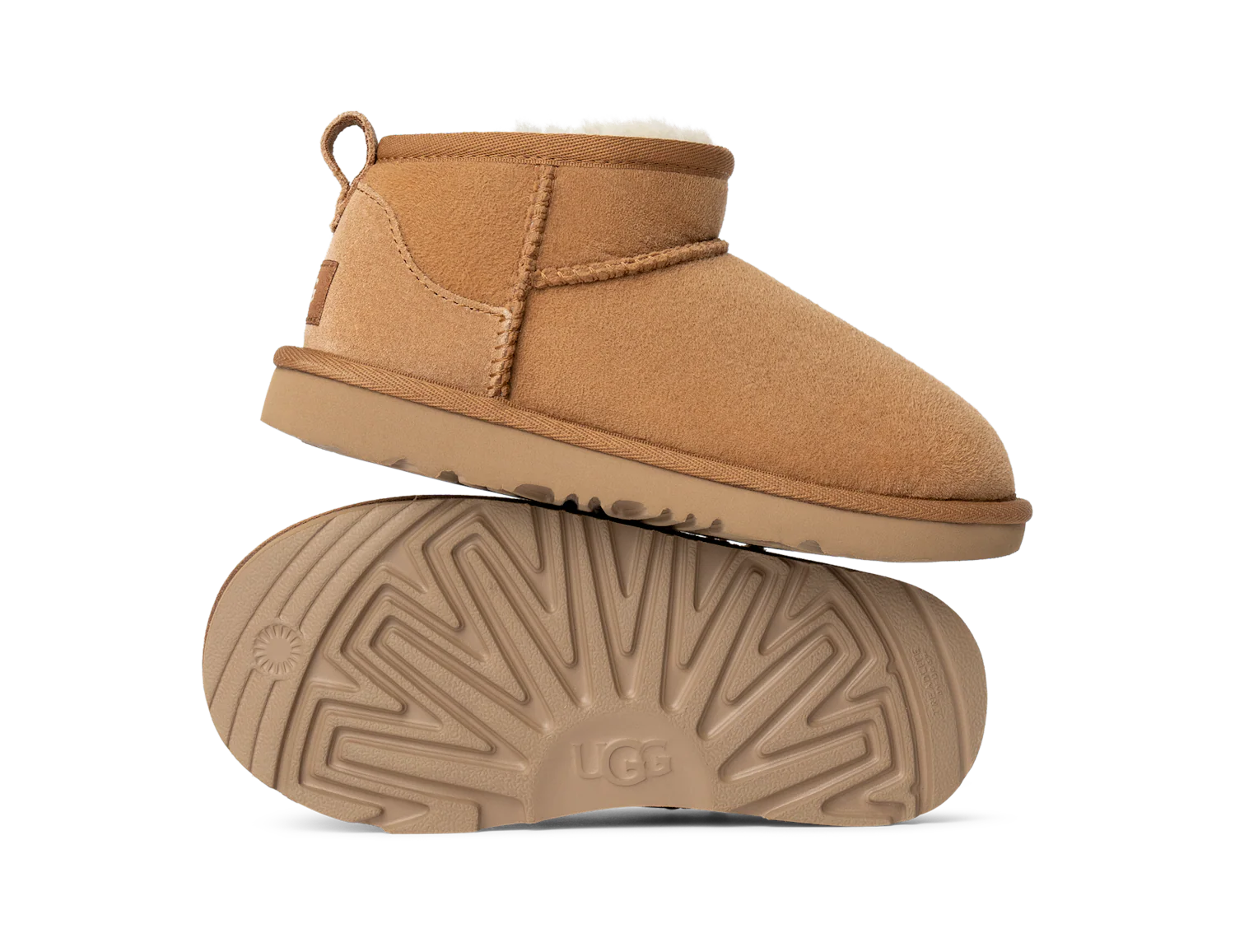 UGG Classic Ultra Mini Chestnut (Kids), Chestnut (1130750K-CHE)