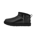 UGG Classic Ultra Mini LTHR Regen Boot Black
