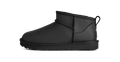 UGG Classic Ultra Mini Leather Boot Black