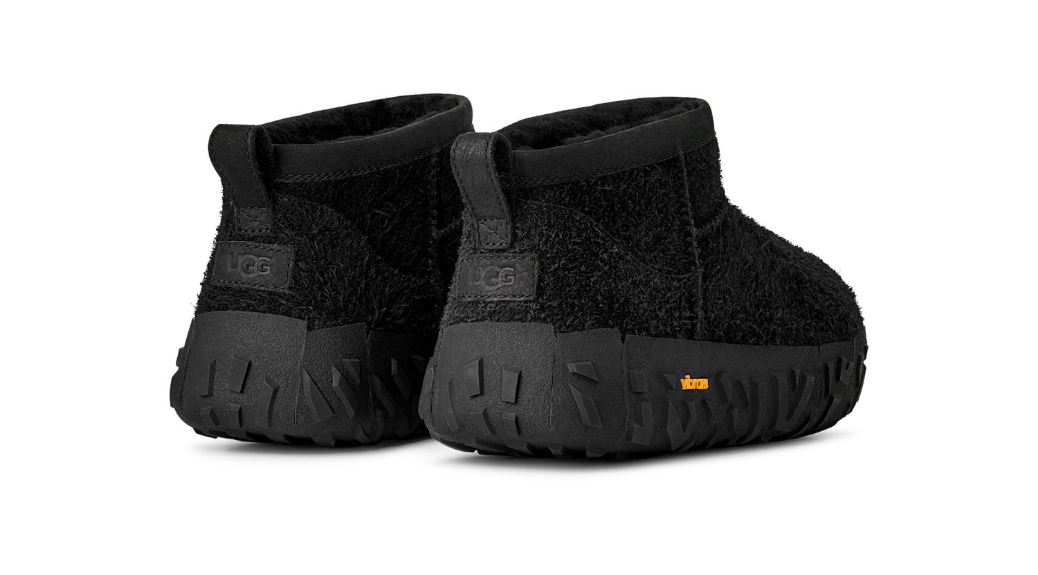 UGG Classic Ultra Mini Wrap Tech Boot Black, Black (1171115-BLK)