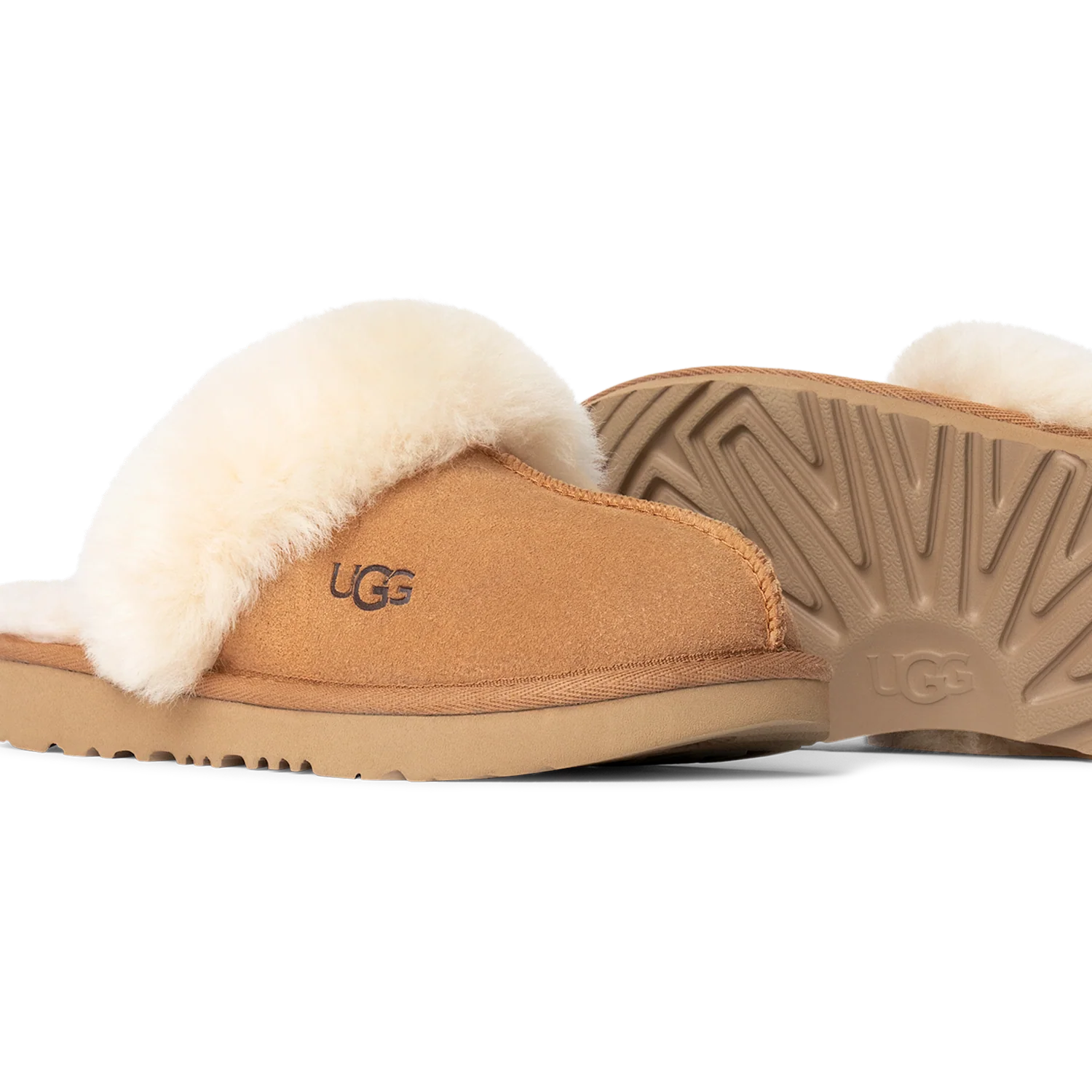 UGG Cozy II Slipper Chestnut (Kids), Chestnut (1019065K-CHE)