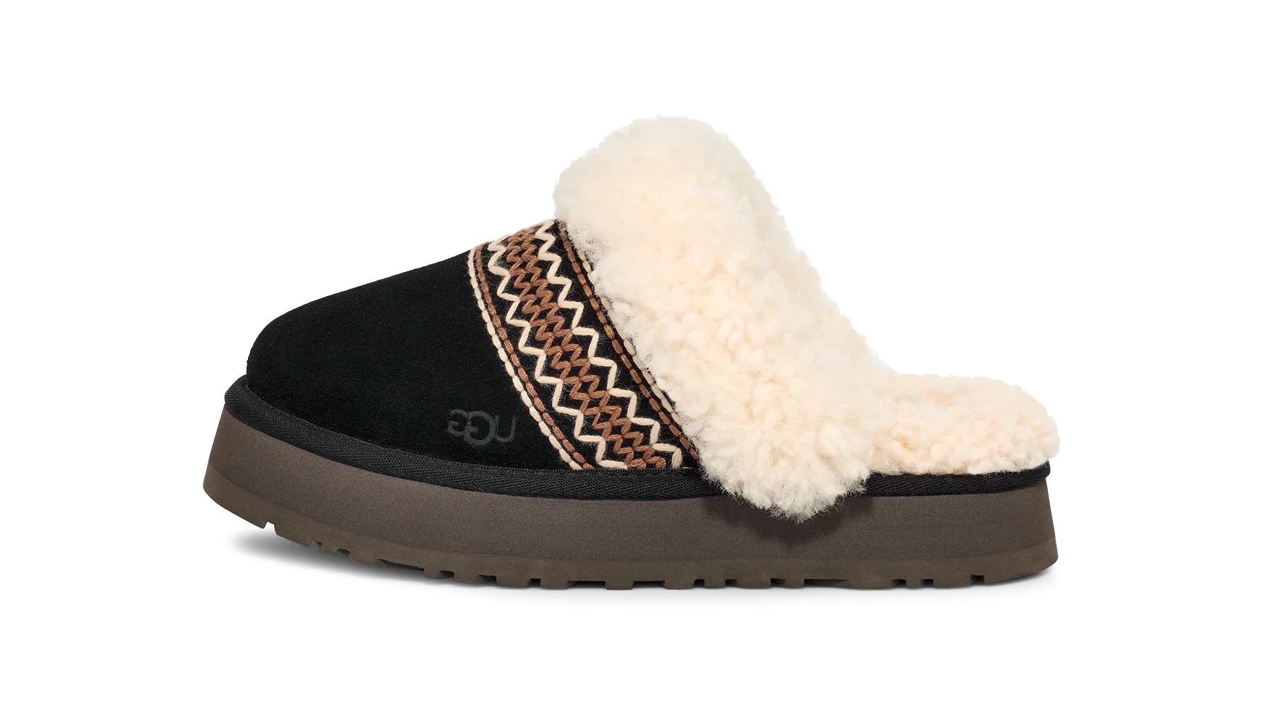 UGG Disquette Atherson Slipper Black, Black (1158282-BLK)