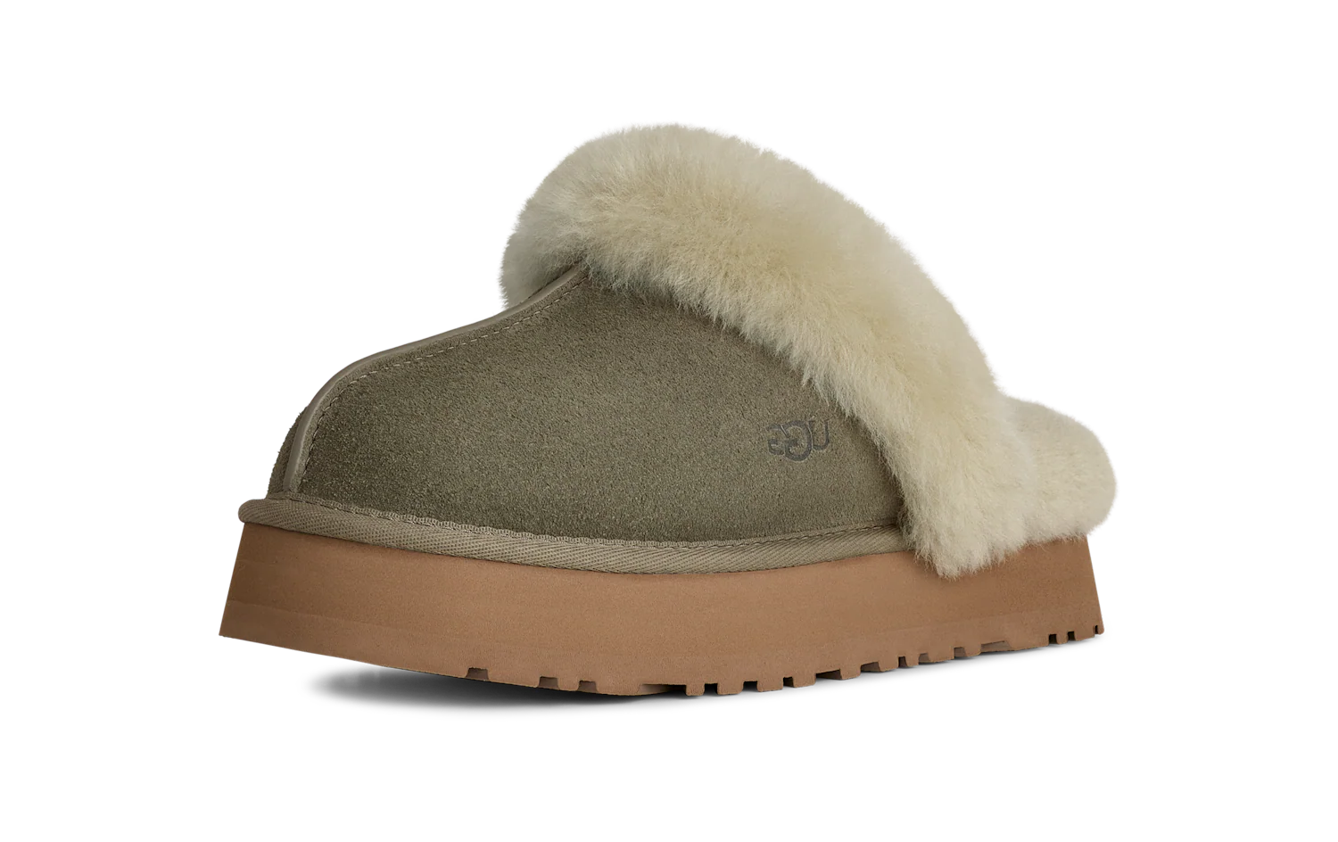 UGG Disquette Slipper Moss Green Muted Brass, Moss Green/Muted Brass (1122550-MRNM)