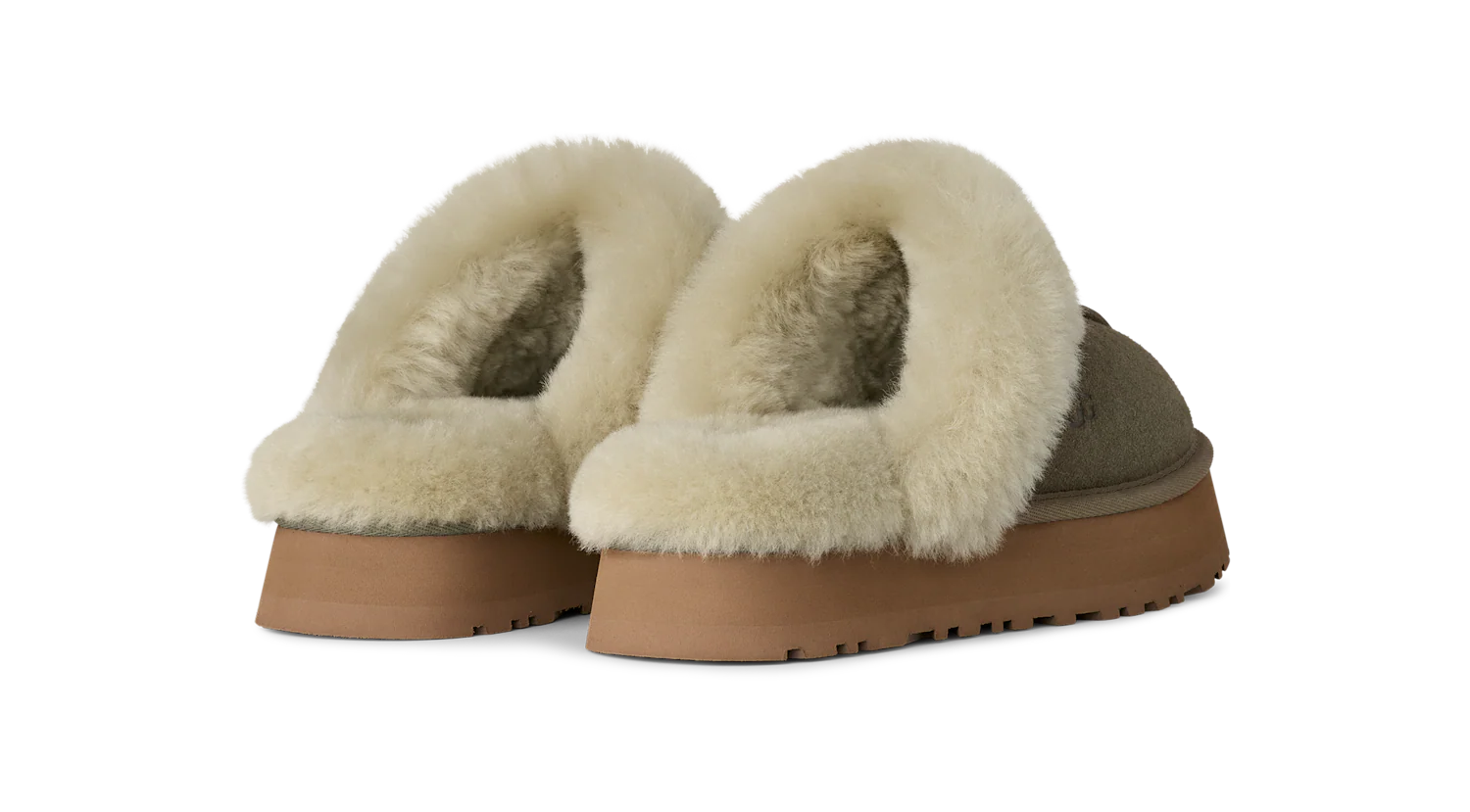 UGG Disquette Slipper Moss Green Muted Brass, Moss Green/Muted Brass (1122550-MRNM)