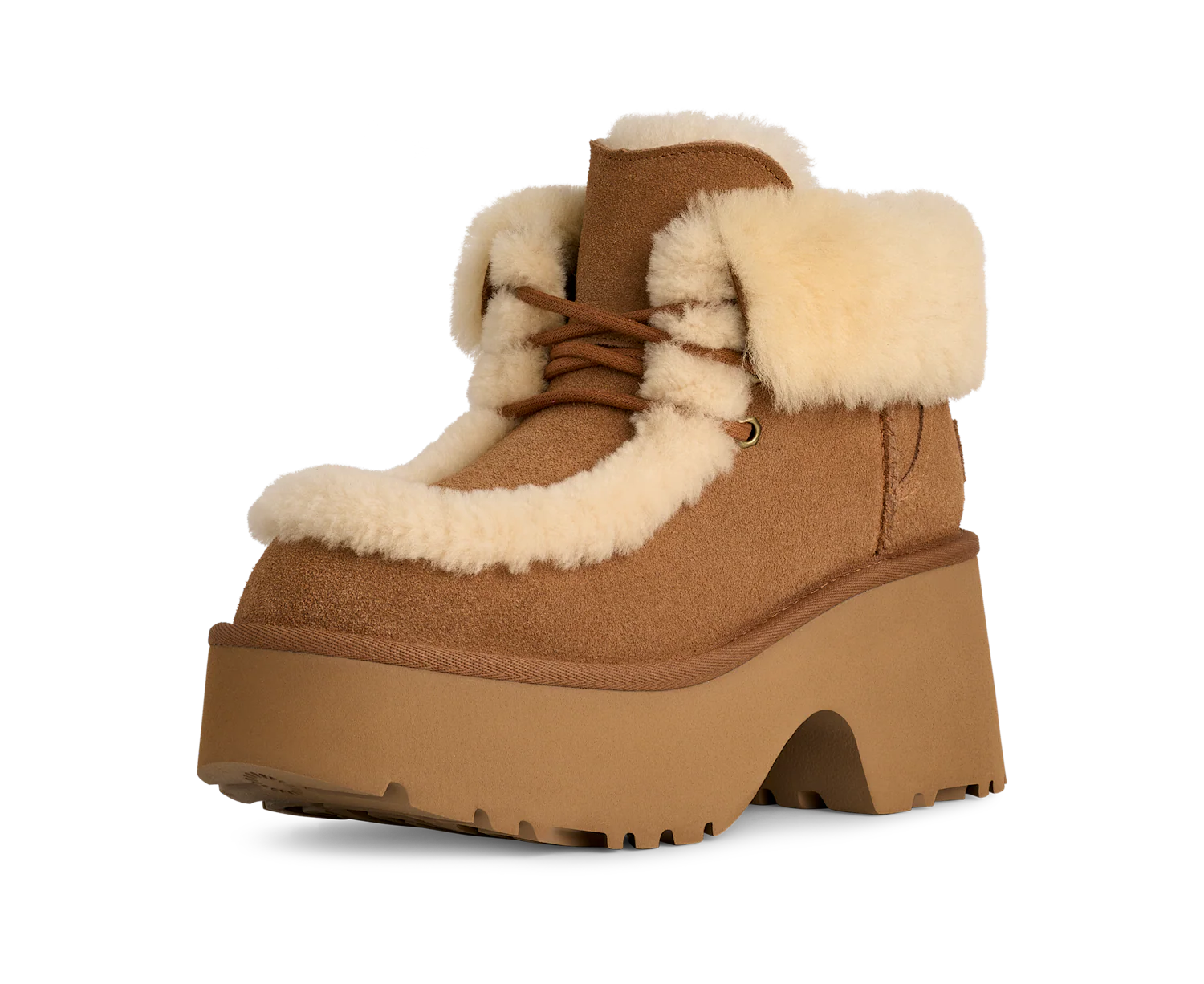 UGG Esmee Lace Up Boot Chestnut, Chestnut (1171532-CHE)