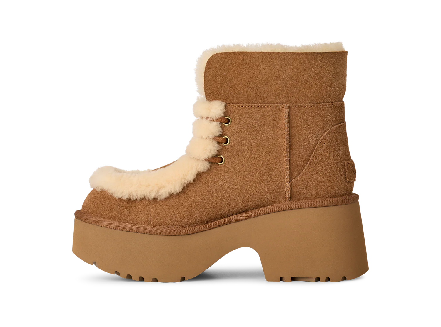 UGG Esmee Lace Up Boot Chestnut, Chestnut (1171532-CHE)