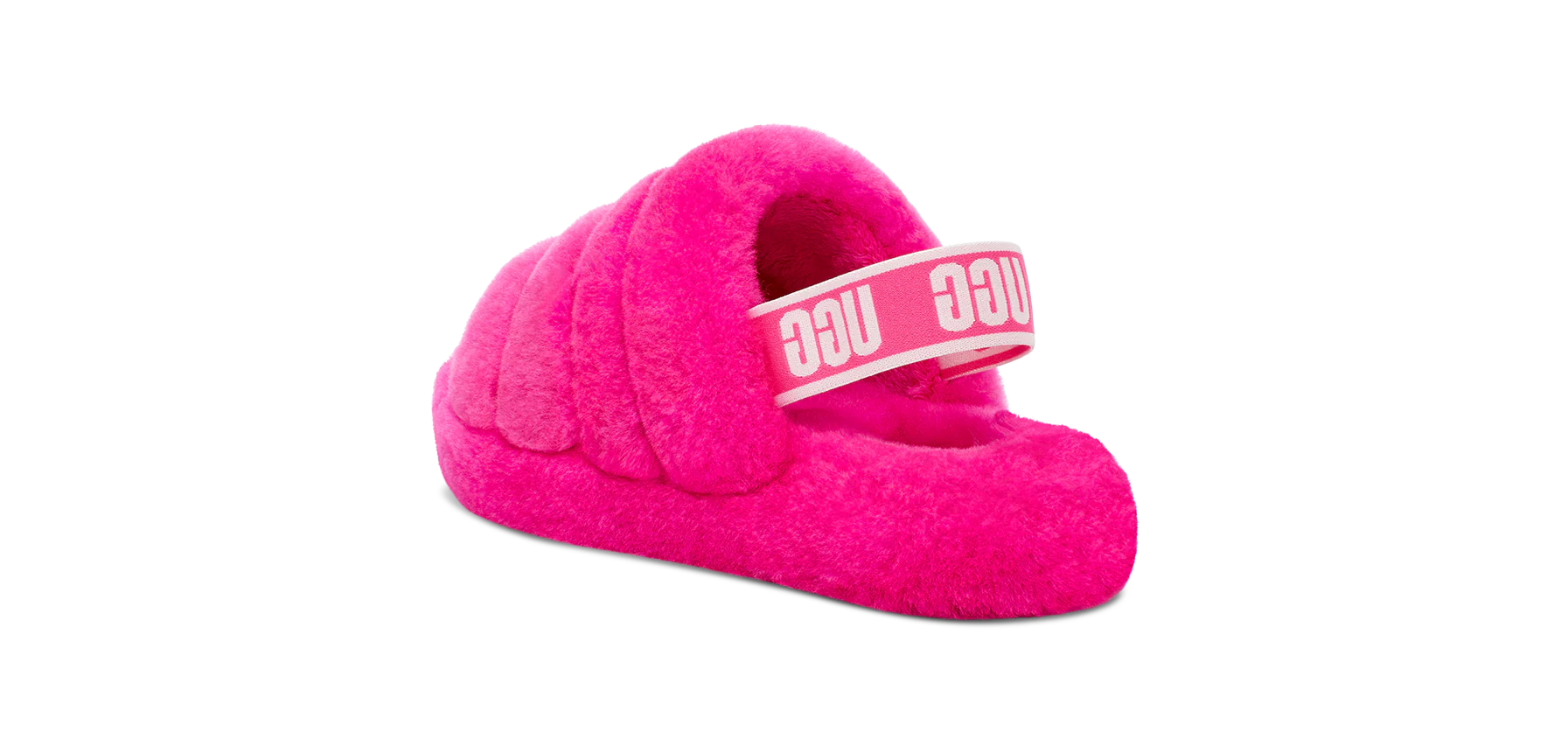 UGG Fluff Yeah Slide Rock Rose (Kids), Rock Rose/Rock Rose (1098494K-RCR)