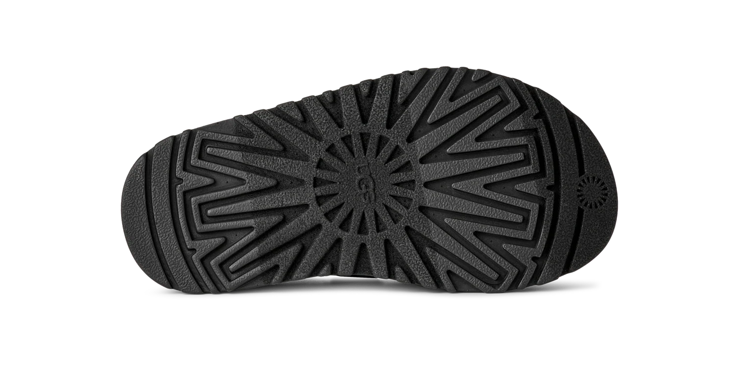 UGG GoldenGlow Sandal Black (Kids), Black (1152813K-BLK)