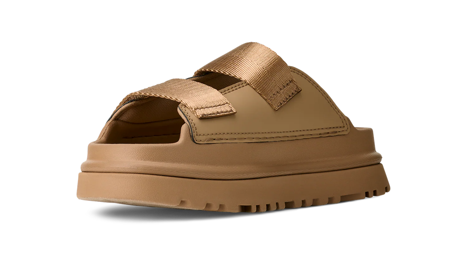 UGG GoldenGlow Slide Dark Sand (Kids), Dark Sand (1166513K-DND)