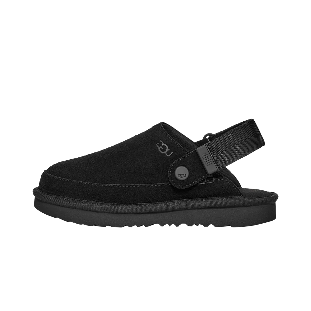 UGG Goldenstar Clog Black (Kids), Black (1159770K-BLK)