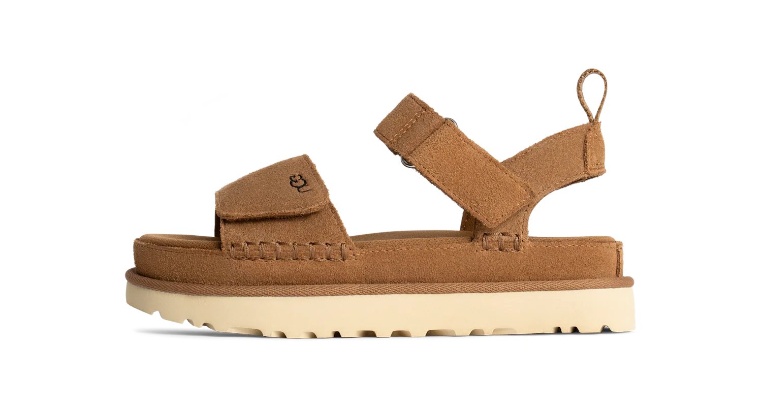 UGG Goldenstar Platform Sandal Chestnut, Chestnut (1136783-CHE)