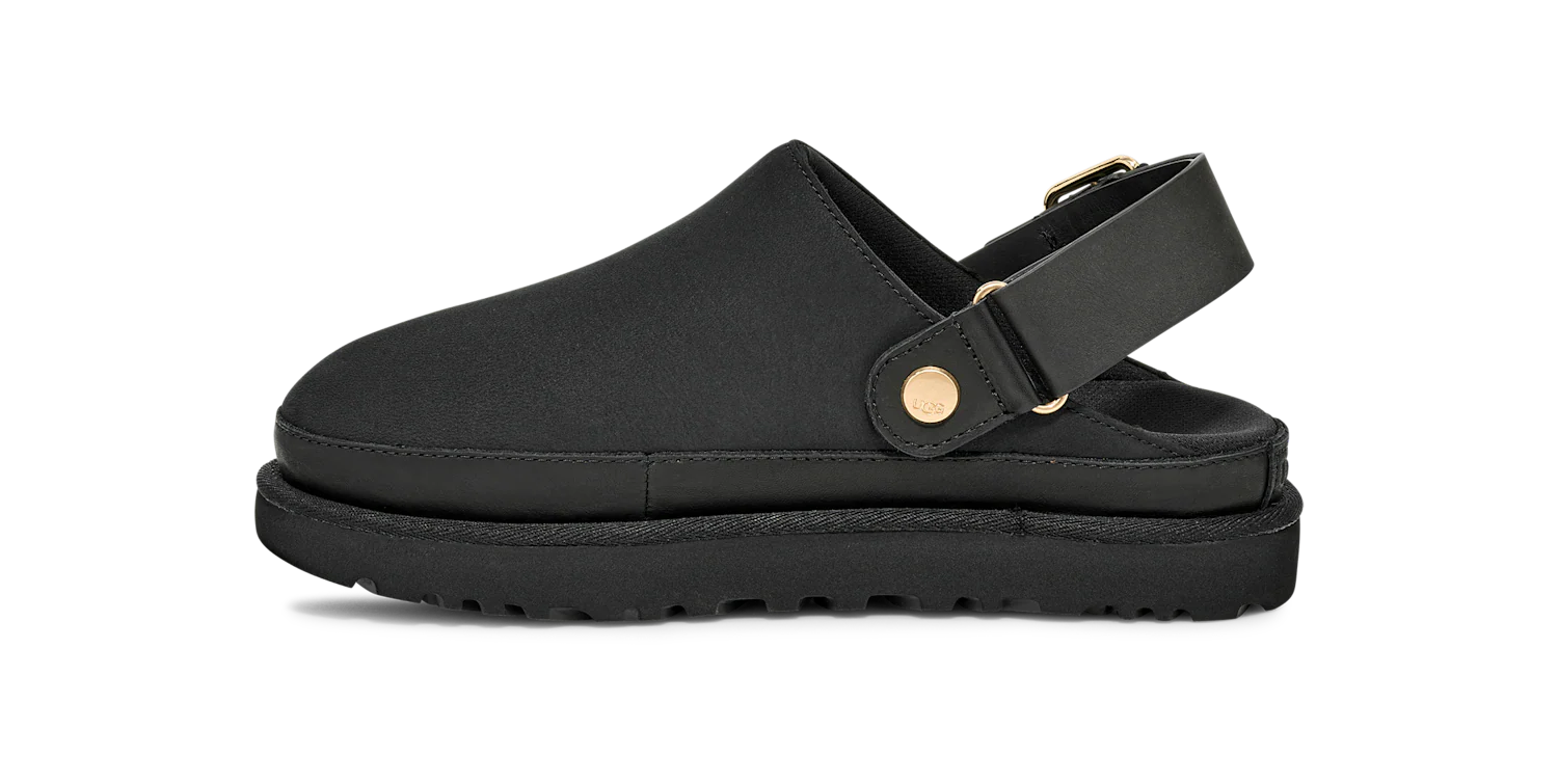 UGG Goldenstar Villa Clog Black, Black (1169590-BLK)