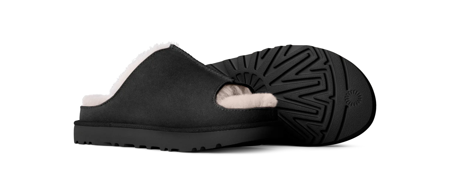 UGG Greenport Slide Black, Black (1167610-BLK)