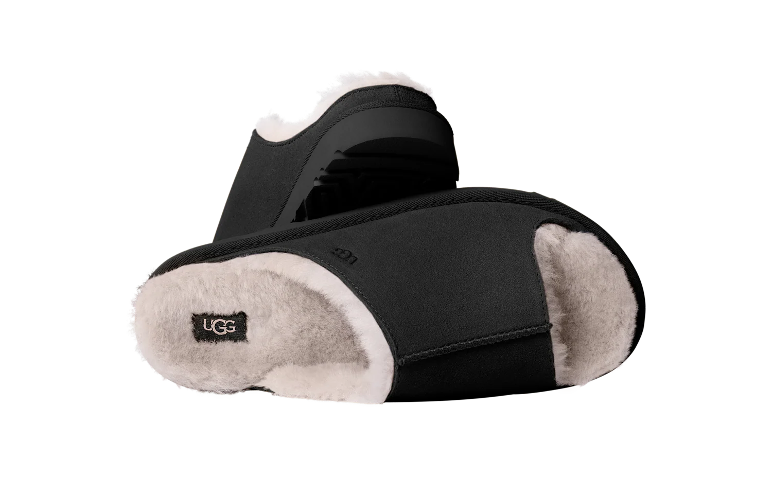 UGG Greenport Slide Black, Black (1167610-BLK)