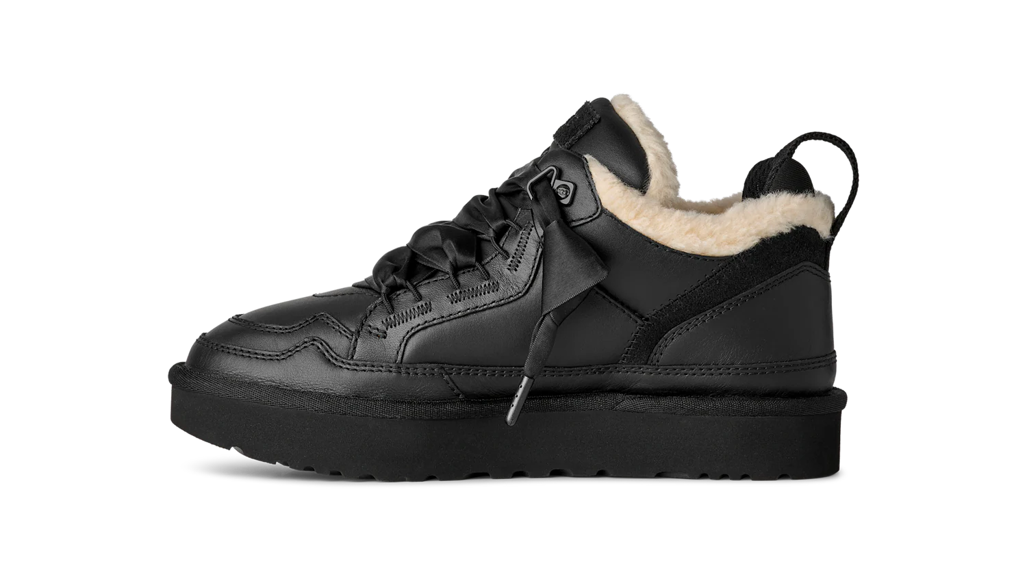 UGG Lowmel Leather Black, Black (1171537-BLK)