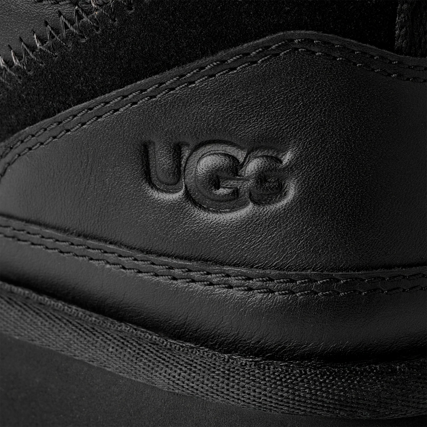 UGG Lowmel Leather Black, Black (1171537-BLK)