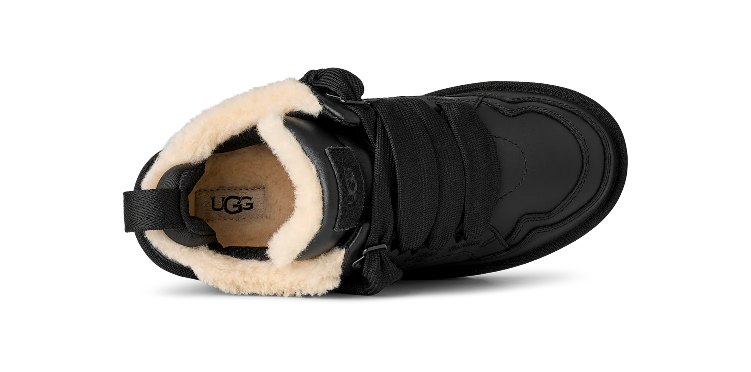 UGG Lowmel Leather Black, Black (1171537-BLK)