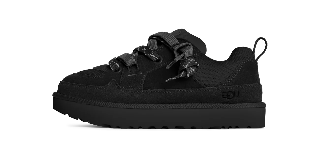 UGG Lowmel Lo Black, Black (1168890-BLK / 1169493-BLK)
