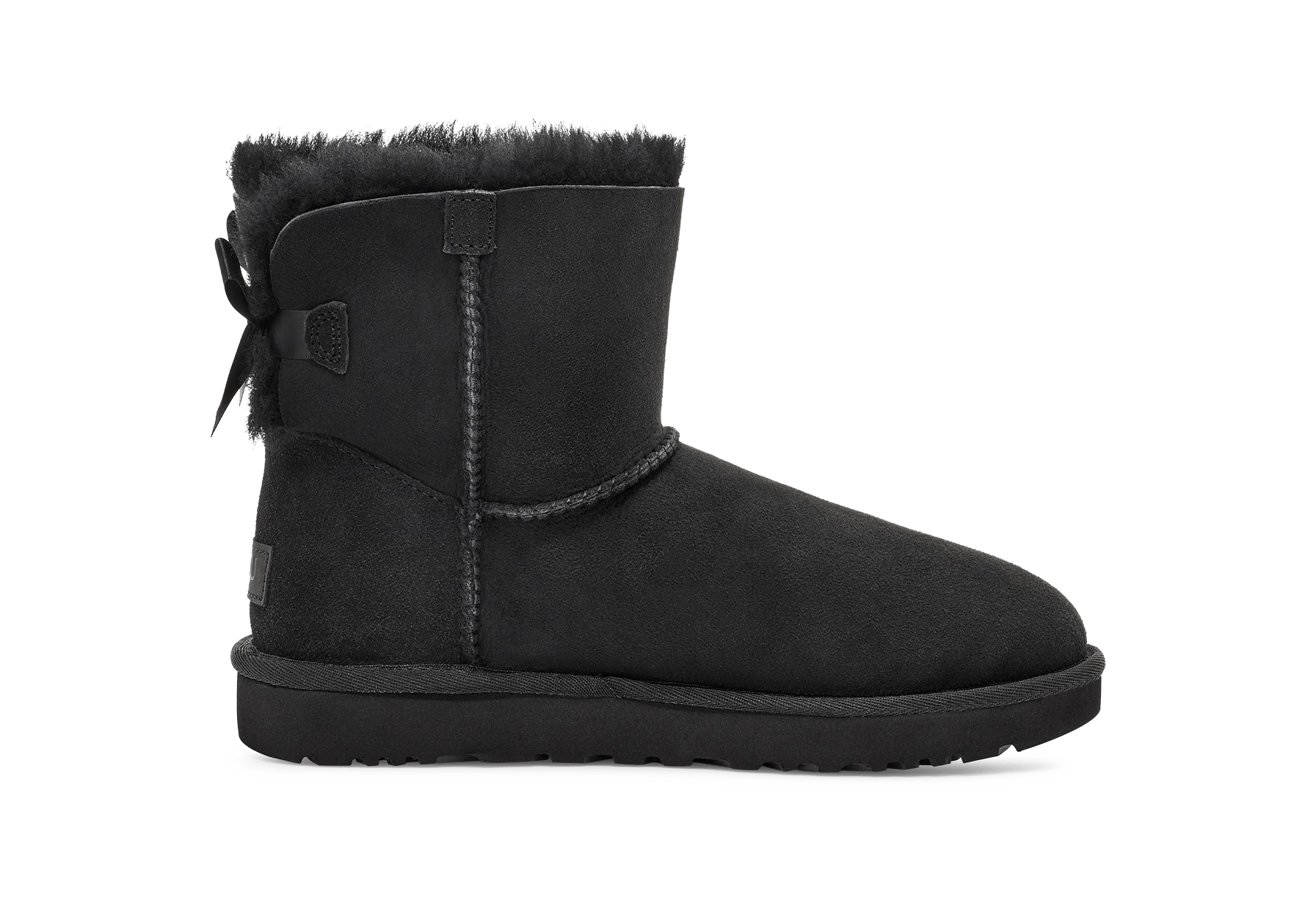 UGG Mini Bailey Bow II Black, Black (1016501-BLK)