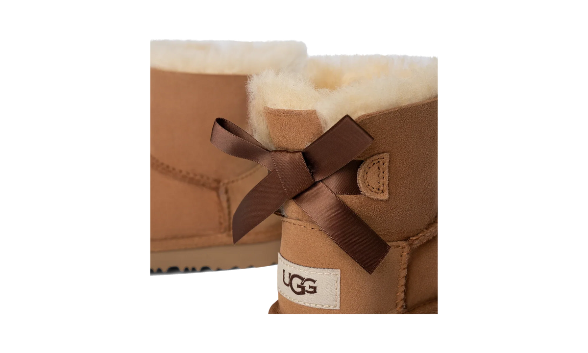 UGG Mini Bailey Bow II Boot Chestnut (Toddler)