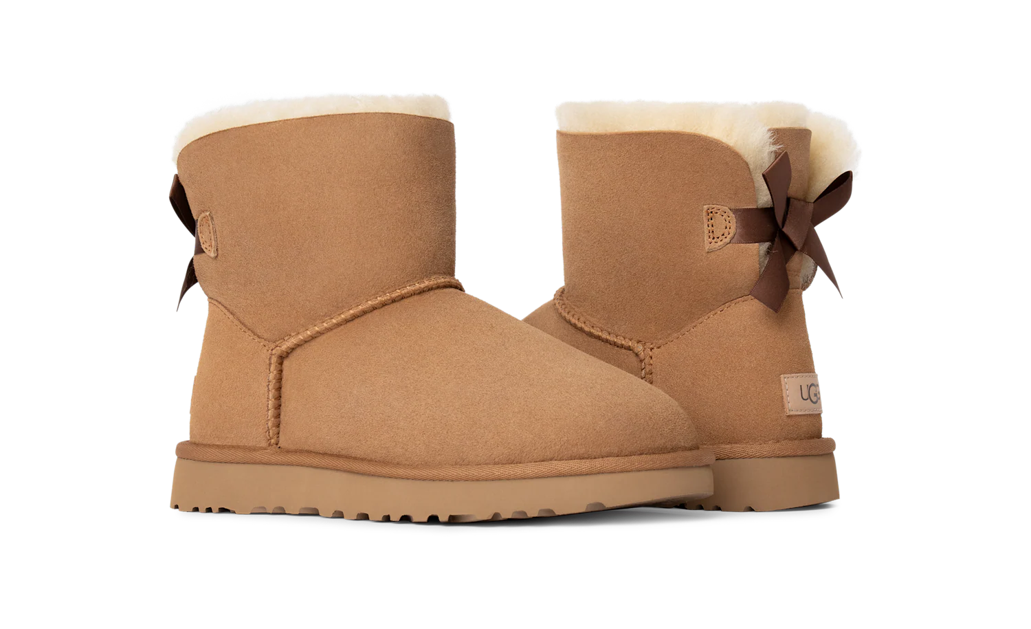 UGG Mini Bailey Bow II Chestnut, Chestnut (1016501-CHE)