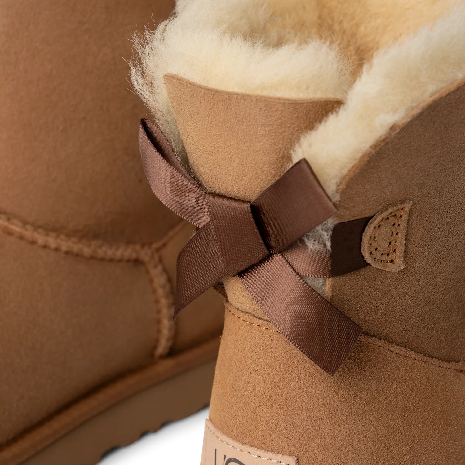 UGG Mini Bailey Bow II Chestnut, Chestnut (1016501-CHE)