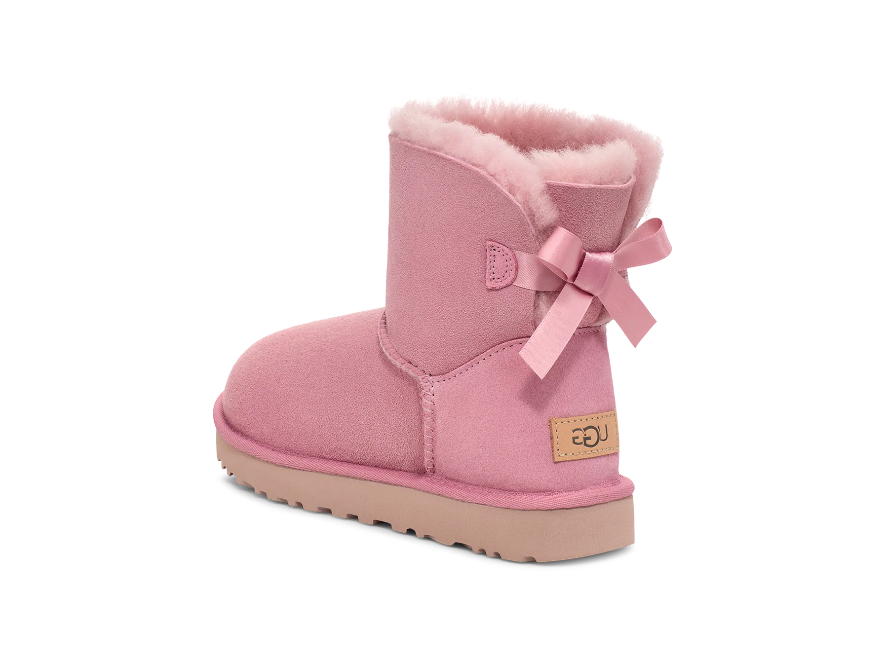 UGG Mini Bailey Bow II Dusty Orchid, Dusty Orchid (1016501-DYR)