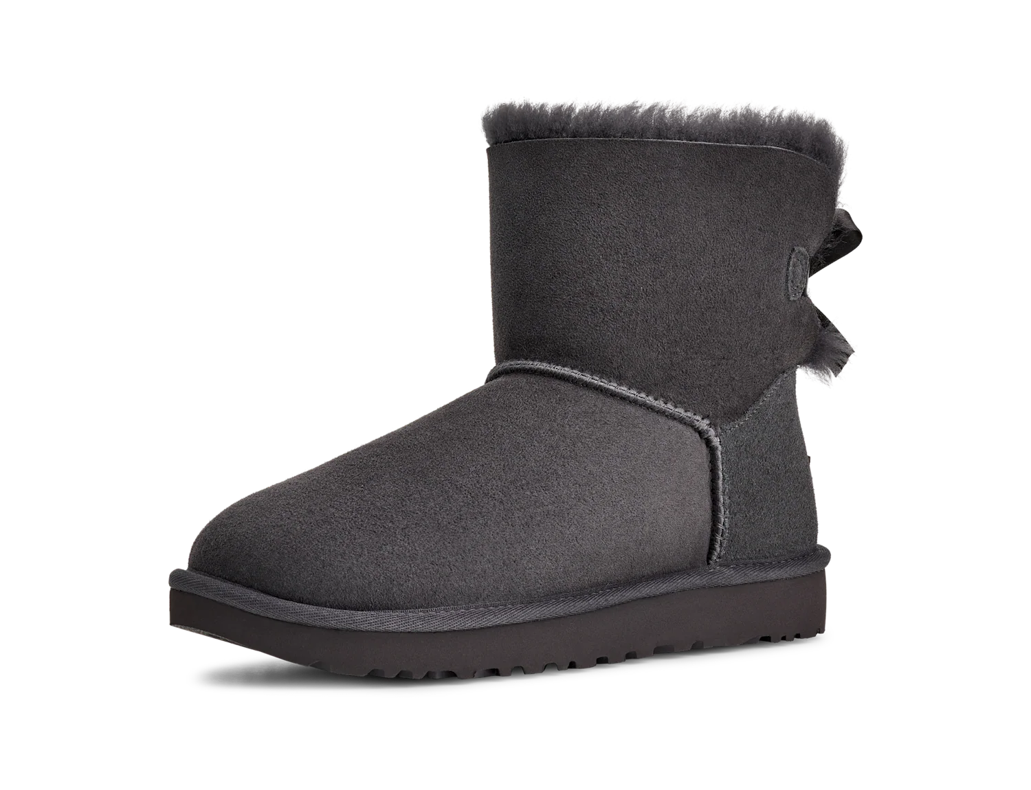 UGG Mini Bailey Bow II Obsidian, Obsidian (1016501-OBS)