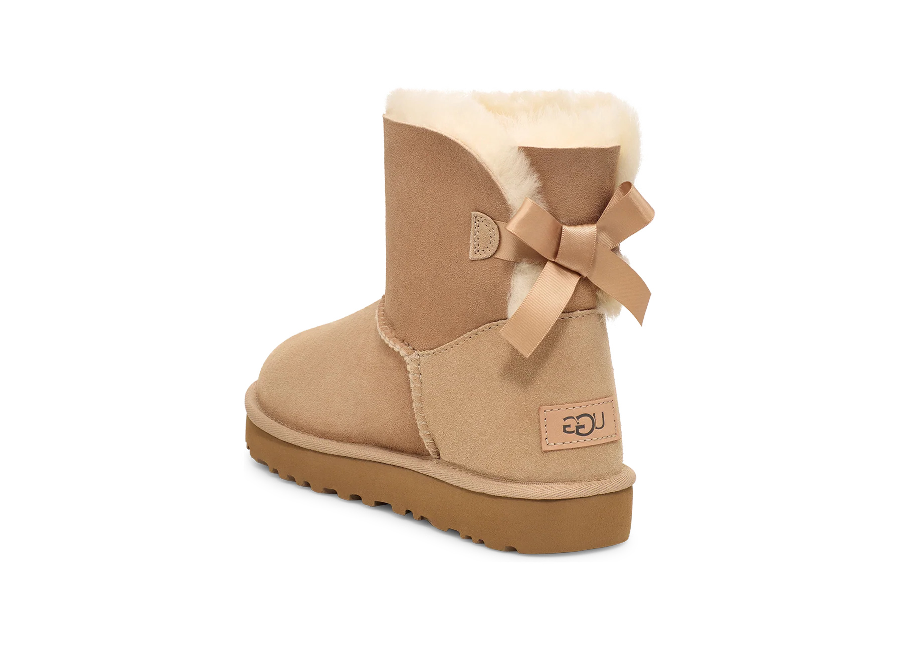 UGG Mini Bailey Bow II Sand, Sand (1016501-SAN)